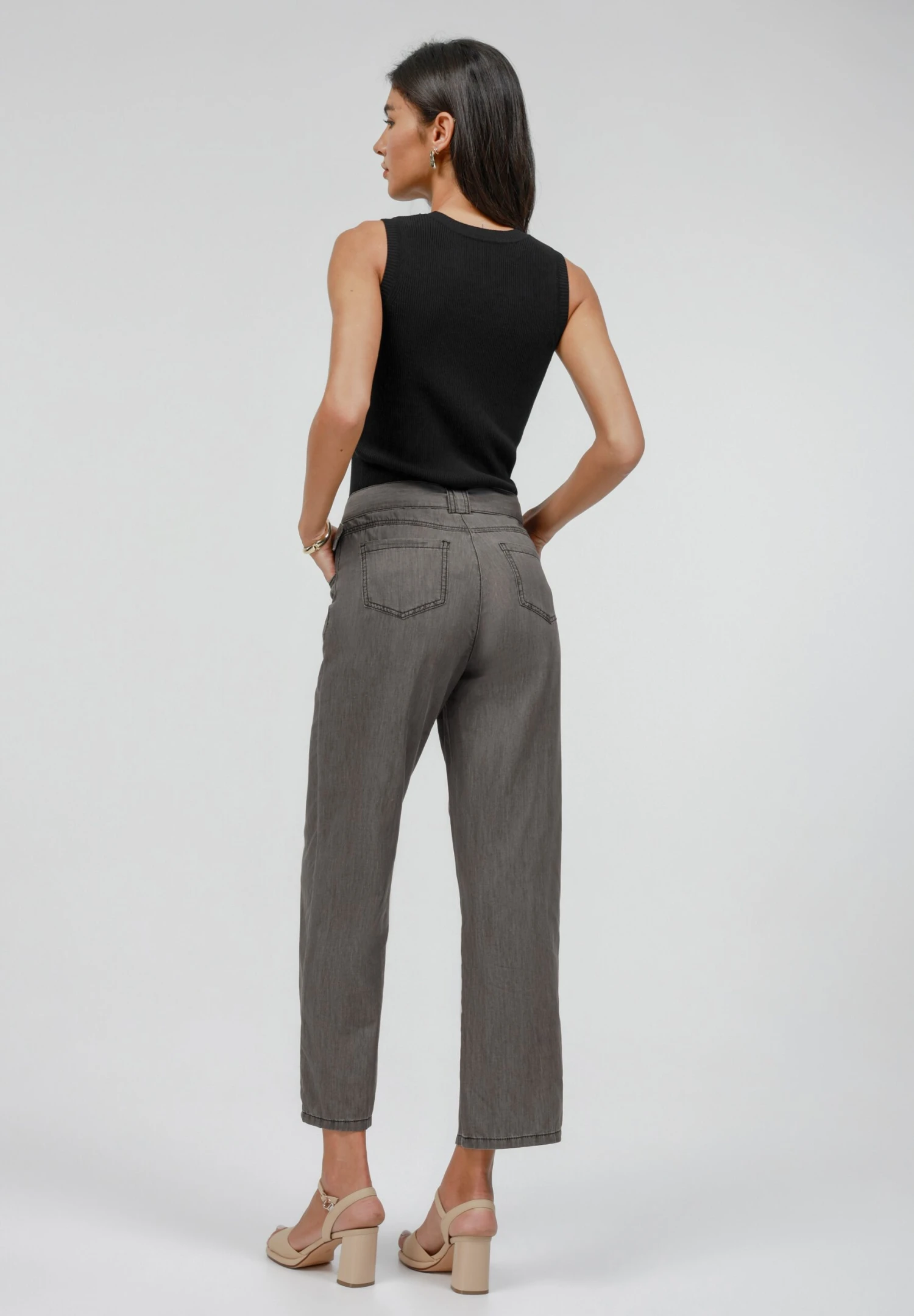 Anna Field Straight Leg Jeans - Rinse Black 3 Anna Field Straight Leg Jeans - Rinse Black - Image 3