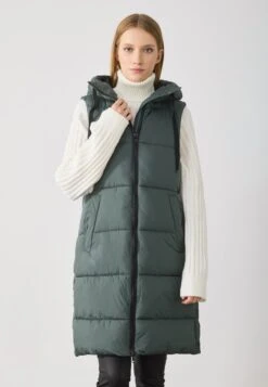 Anna Field Waistcoat - Dark Green