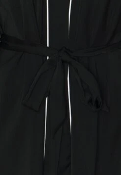 Anna Field Amanda Satin Dressing Gown - Dressing Gown - Black -Fashion 4cb2427b486e4ab3b54c4c6bf8a5de97