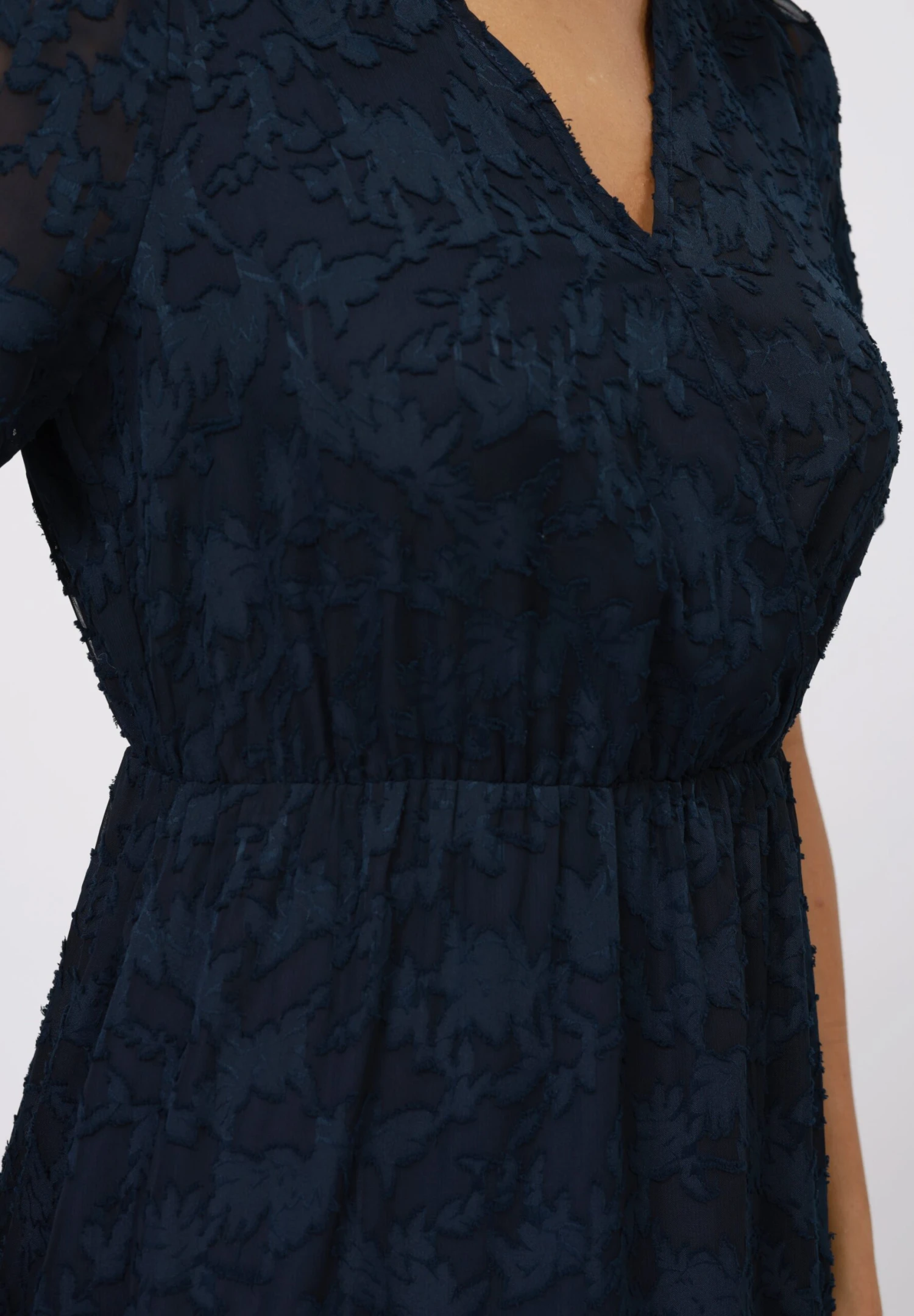 Anna Field Day Dress - Navy 10 Anna Field Day Dress - Navy - Image 10