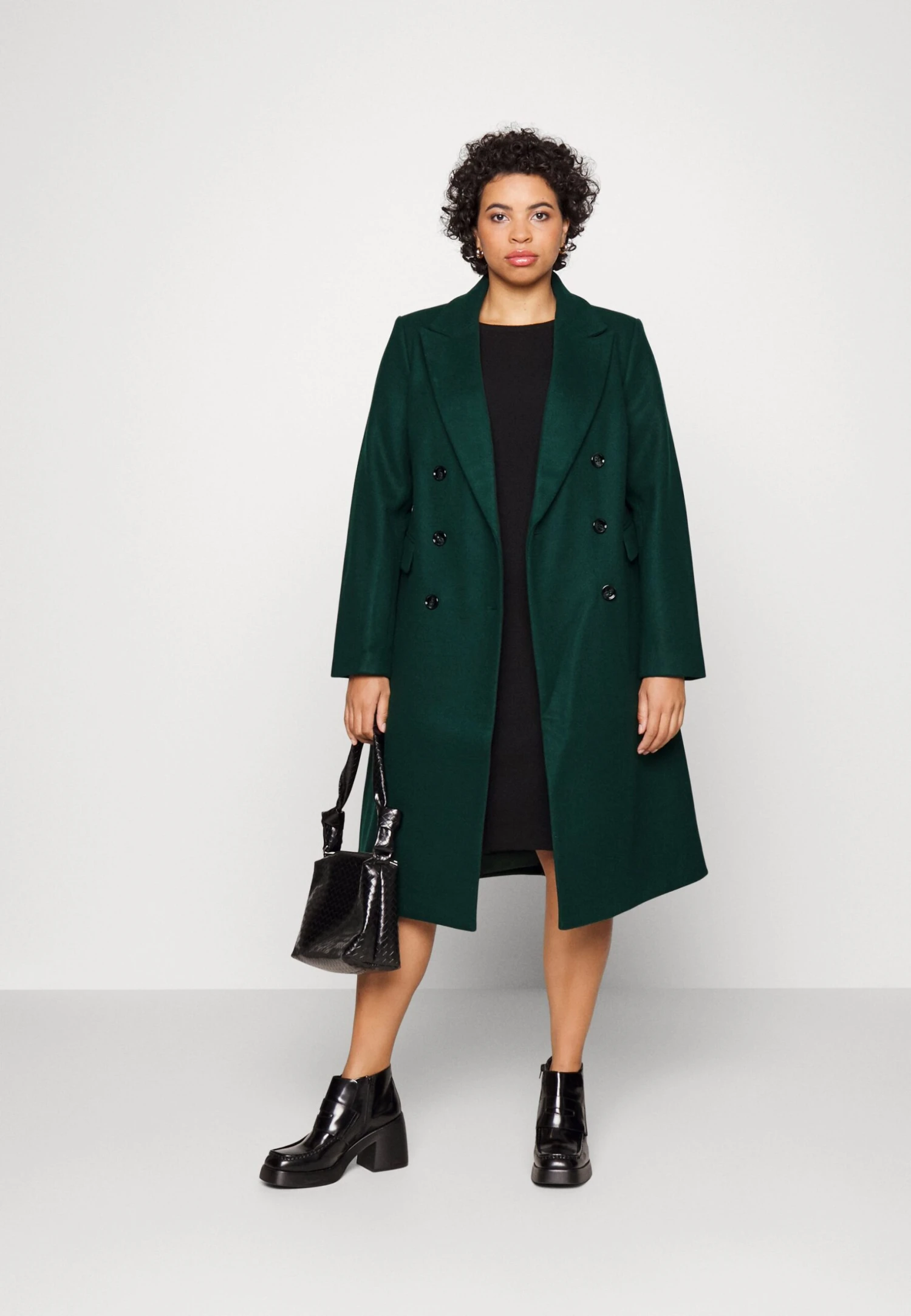 Classic Coat - Dark Green 2 Classic Coat - Dark Green - Image 2