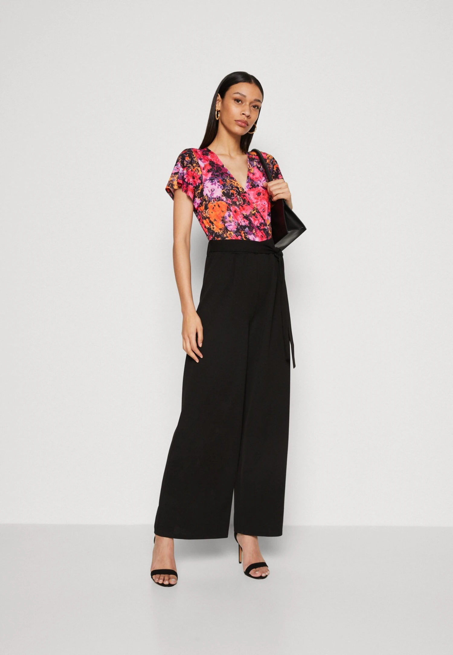 Anna Field Jumpsuit - Pink/Black 2 Anna Field Jumpsuit - Pink/Black - Image 2