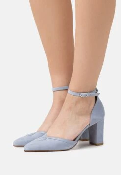 Anna Field Leather - Classic Heels - Light Blue