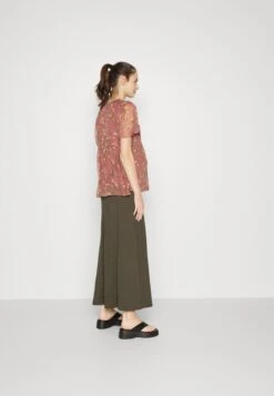 Maternity Maxi Skirt With Drawstring Waistband - Maxi Skirt - 606 - Khaki 7 Maternity Maxi Skirt With Drawstring Waistband - Maxi Skirt - 606 - Khaki -Fashion 50de9903974f41e1b0c36a93f983a346