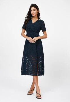 Anna Field Day Dress - Navy