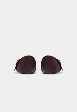 Ankle Strap Ballet Pumps - Burgundy -Fashion 540c260192564187875cbb0b2886cf81