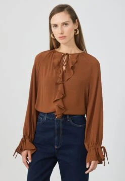 Anna Field Tunic - Brown
