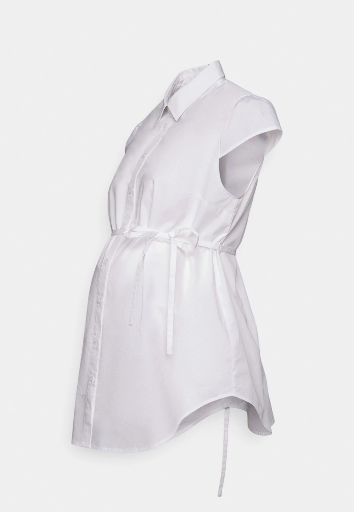 Button-Down Blouse - White 5 Button-Down Blouse - White - Image 5
