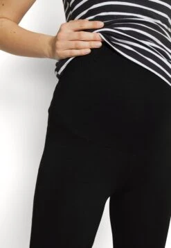 2 Pack - Leggings - Trousers - Black/Khaki 12 2 Pack - Leggings - Trousers - Black/Khaki -Fashion 55ba8049713745e18a13775a143f0d46