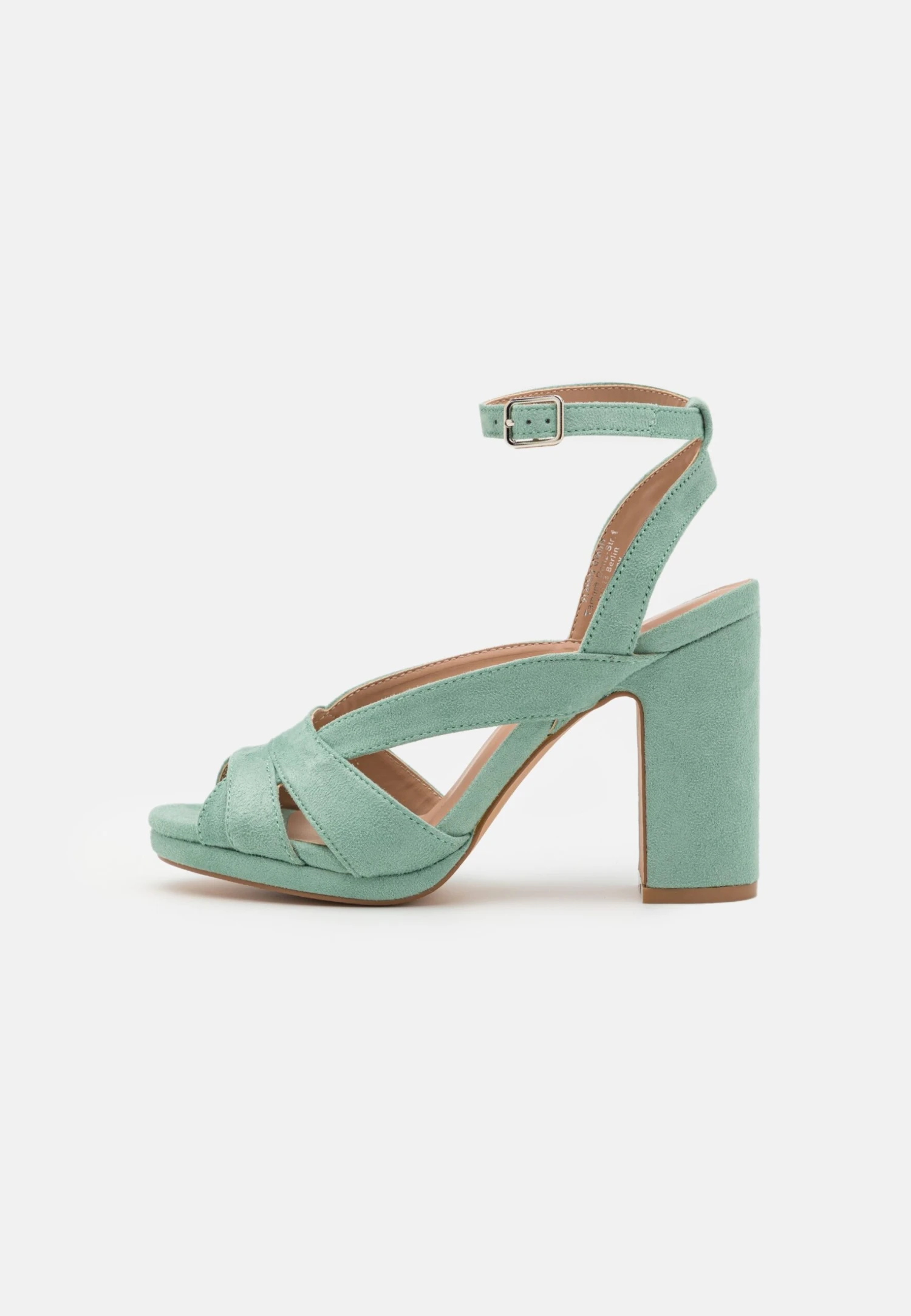 Anna Field Platform Sandals - Mint 2 Anna Field Platform Sandals - Mint - Image 2
