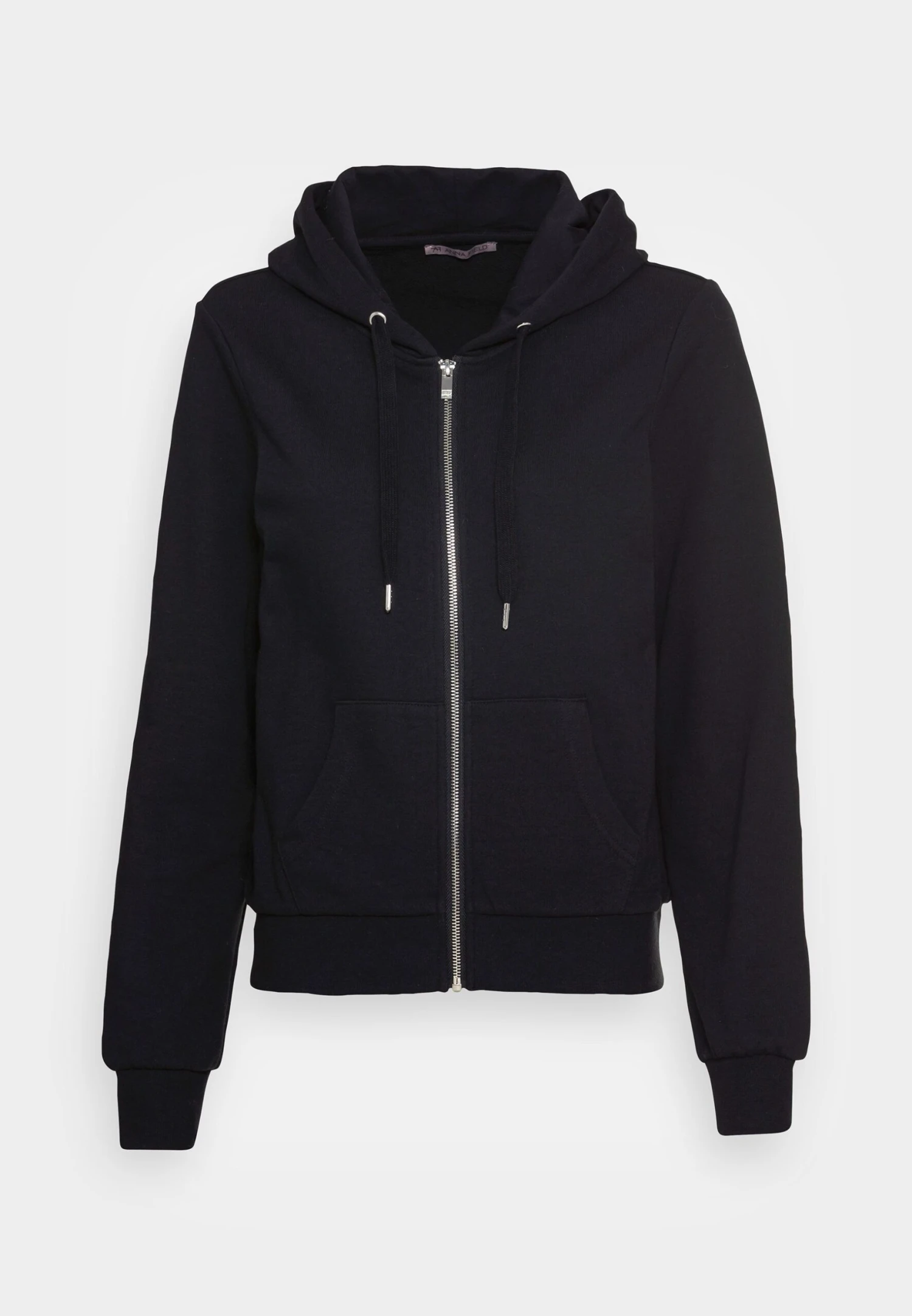 Anna Field Zip-Up Sweatshirt - Black 4 Anna Field Zip-Up Sweatshirt - Black - Image 4