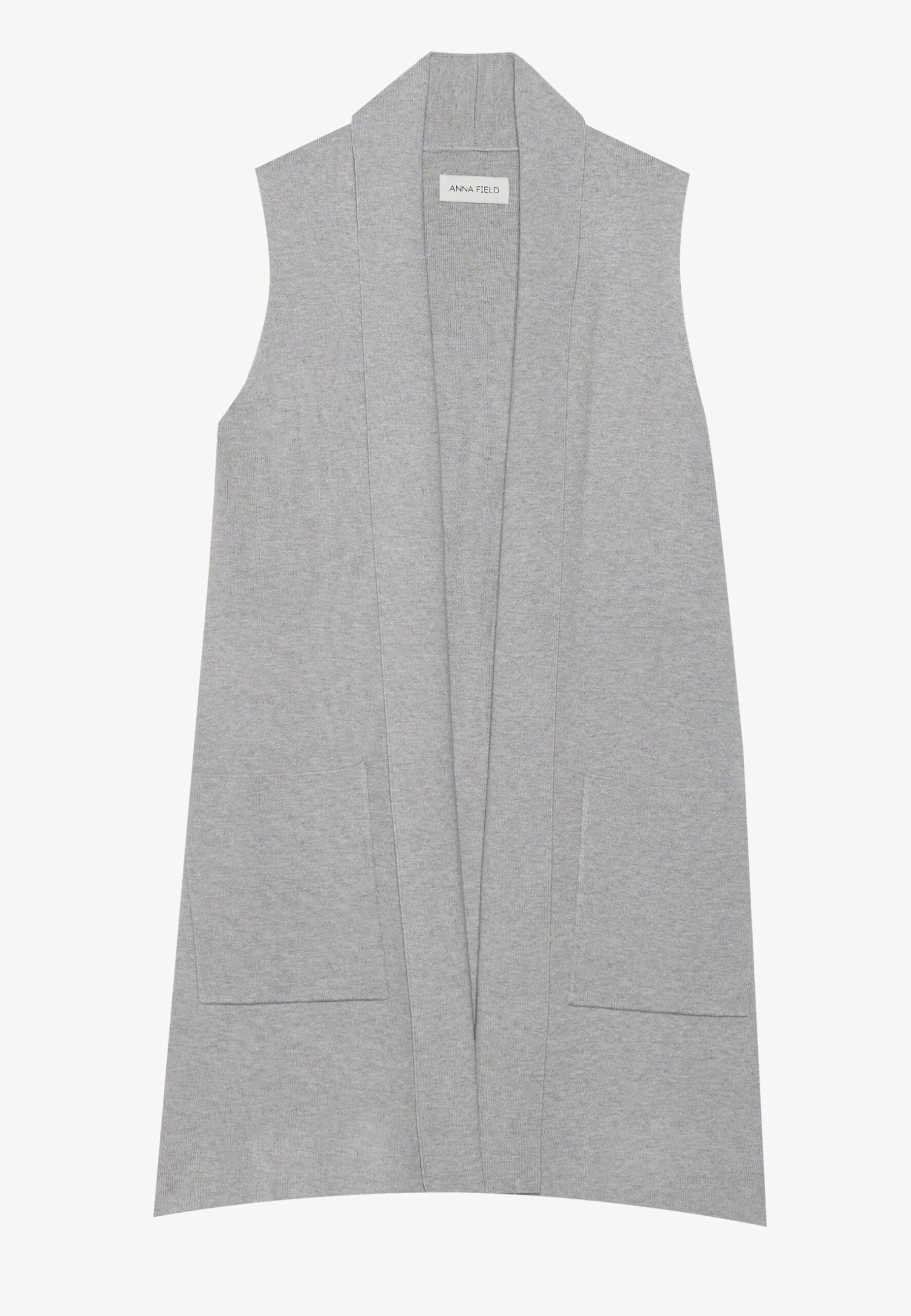 Anna Field Cardigan - Light Grey Melange 4 Anna Field Cardigan - Light Grey Melange - Image 4