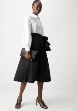 Anna Field Shirt Dress - Black/white -Fashion 593e1e4ee13e46c18cc077beba48465e