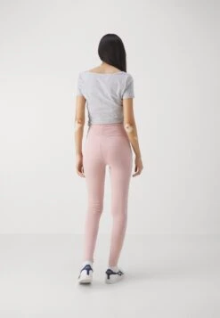 3 PACK - Leggings - Trousers - Black/taupe/light Pink -Fashion 59444178fc174fc2a73537e37a4ac4f4