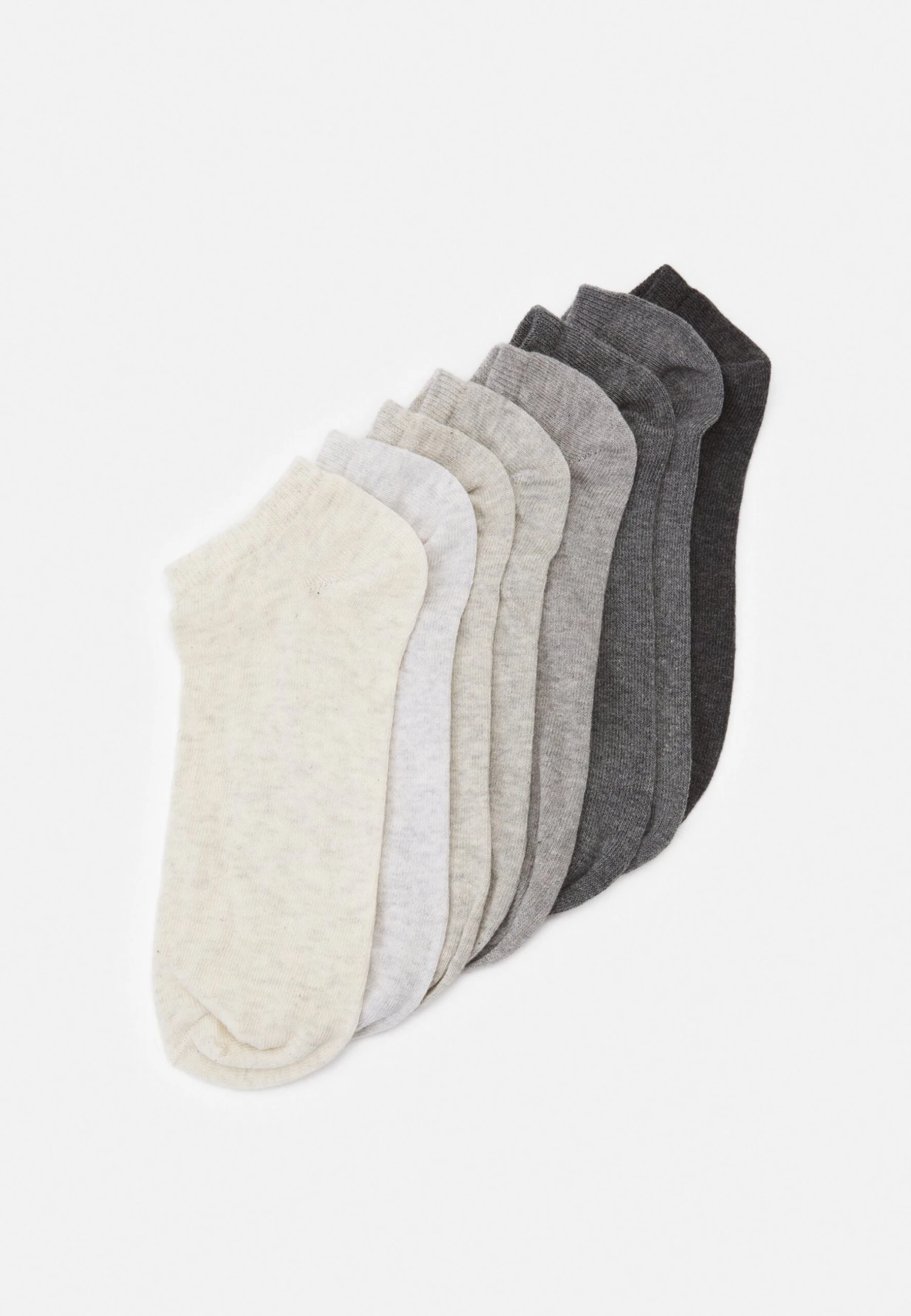 Anna Field 8Pp Sneaker Socks - Socks - Grey 1 Anna Field 8Pp Sneaker Socks - Socks - Grey