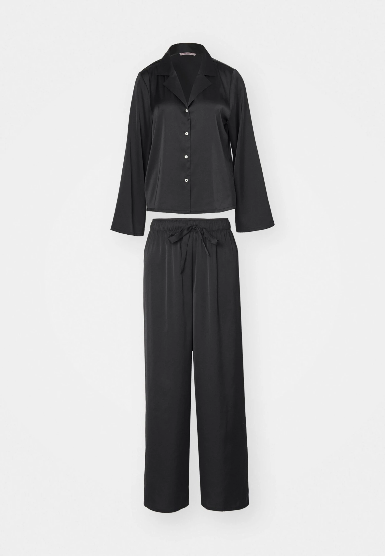 Anna Field WIDE LEG - Pyjama Set - Black 7 Anna Field WIDE LEG - Pyjama Set - Black - Image 7