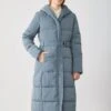 Anna Field Winter Coat - Blue Grey