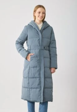 Anna Field Winter Coat - Blue Grey