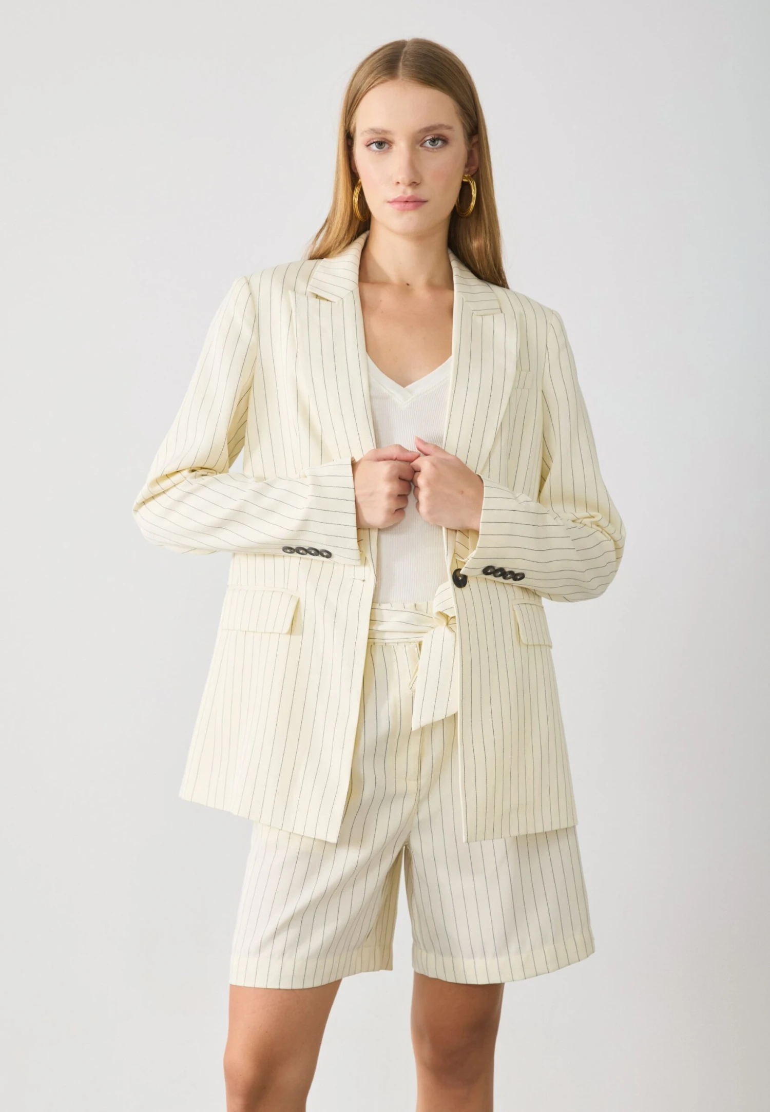Anna Field Blazer - White 1 Anna Field Blazer - White