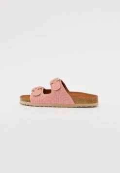 Anna Field Mules - Light Rose