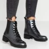 Anna Field Comfort - Lace-Up Ankle Boots - Gunmetal