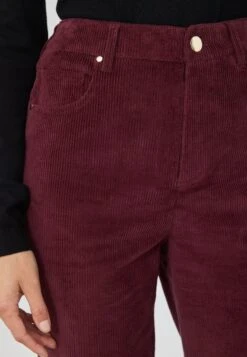 Anna Field Trousers - Bordeaux -Fashion 5de66e6bd5854869a5bf7ef36cdfd9fe