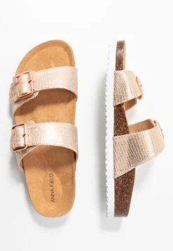 Anna Field Slippers - Rose Gold -Fashion 5e8d629c83964c1ea06cee64c04a9417