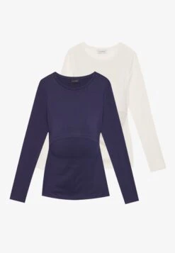 NURSING LONG SLEEVE TOP 2 PACK - Long Sleeved Top - Black/bordeaux 16 NURSING LONG SLEEVE TOP 2 PACK - Long Sleeved Top - Black/bordeaux -Fashion 5eb480ac47214ab9820bda5de57c9cb3