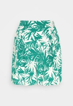 Anna Field Shorts - Green/Off White -Fashion 5f6994548d7244ab88b97367488fefbd