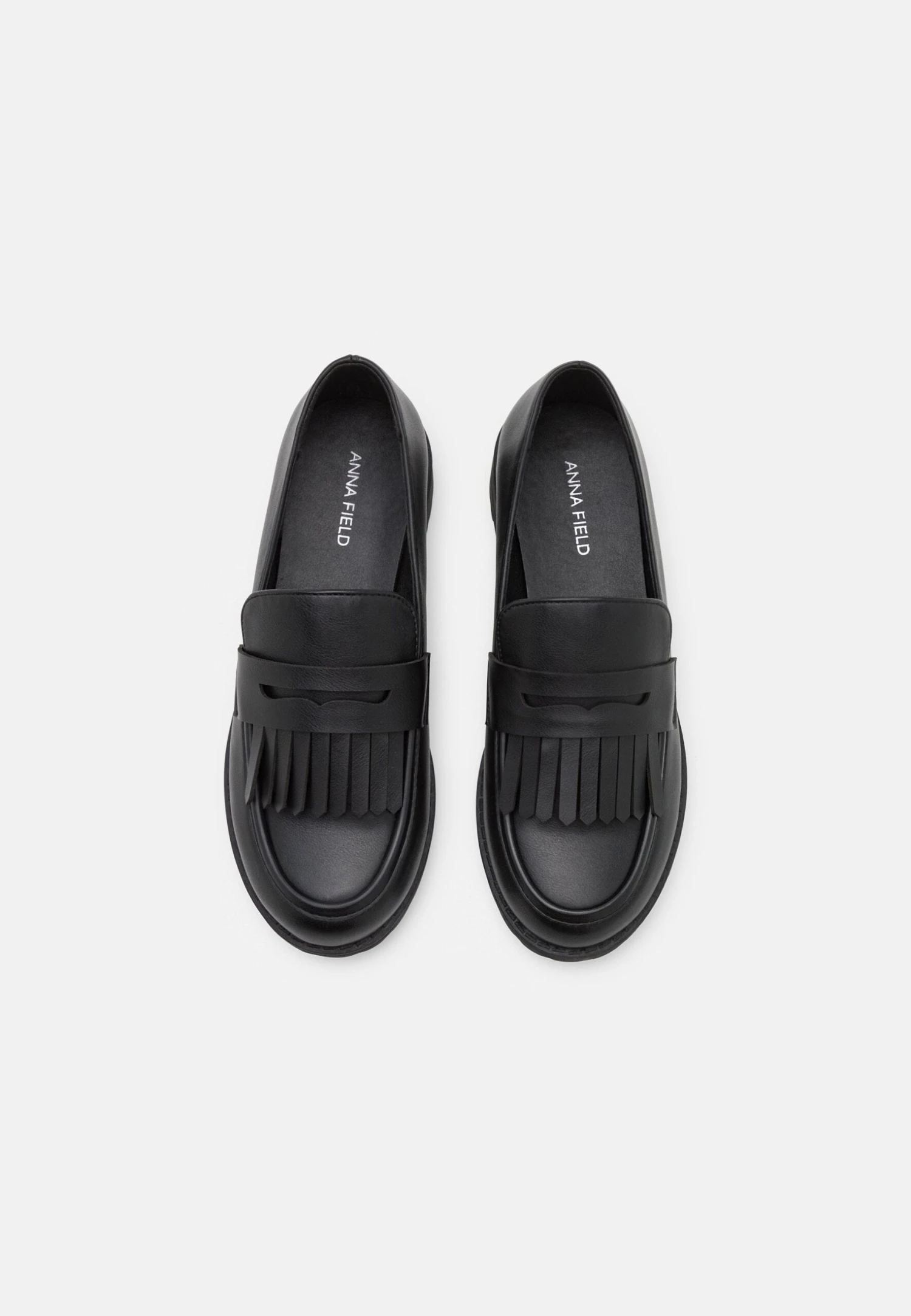 Anna Field Slip-Ons - Black 6 Anna Field Slip-Ons - Black - Image 6