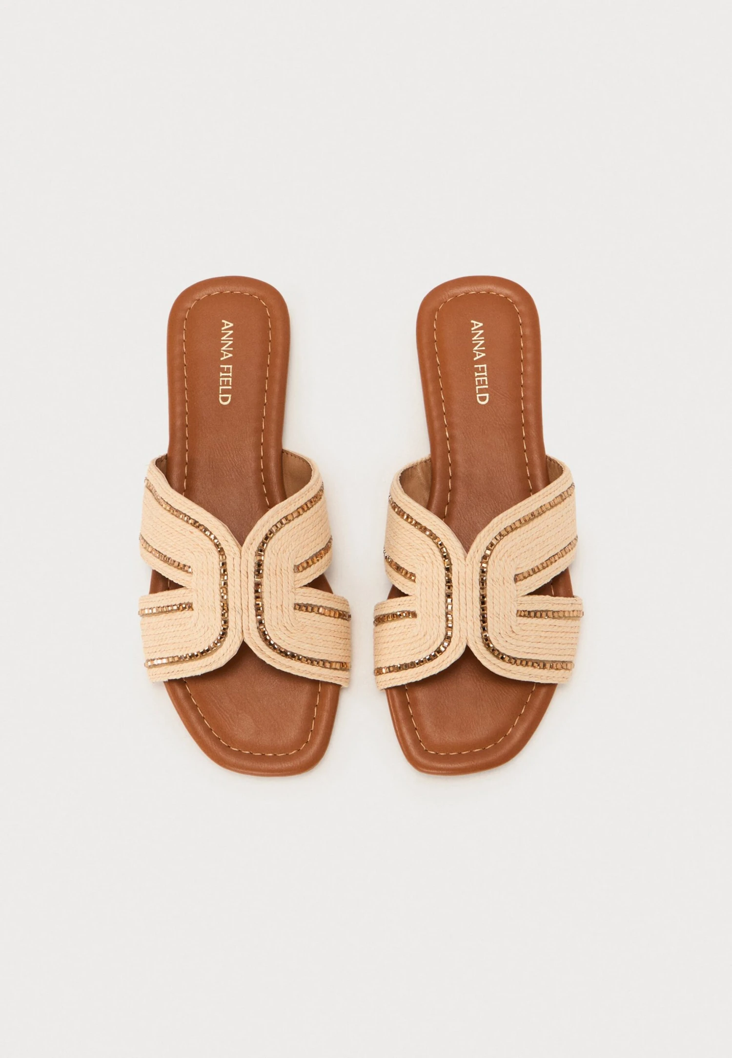 Anna Field Slippers - Beige 4 Anna Field Slippers - Beige - Image 4