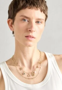 Anna Field 2 PACK - Necklace - Gold-coloured