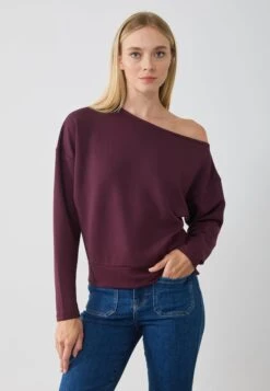Anna Field SOFT TOUCH - Sweatshirt - Winetasting