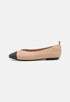 Anna Field LEATHER - Ballet Pumps - Beige