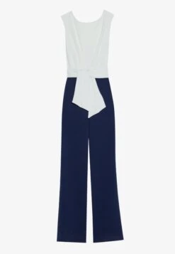 Anna Field 2IN1 WIDE LEG - Jumpsuit - White/dark Blue 10 Anna Field 2IN1 WIDE LEG - Jumpsuit - White/dark Blue -Fashion 62302114476d44db8bb143ac9998ad0f