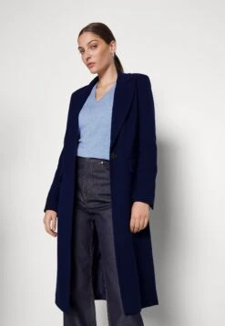 Classic Coat -Dark Blue -Fashion 62743b87aac54eb2a637c70cafb4bdbe