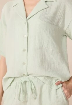 Anna Field SET - Pyjamas - Light Green -Fashion 636af261c6a34fbd98324e3f64b99f48