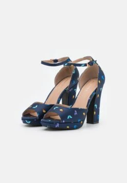 Anna Field Platform Sandals - Dark Blue -Fashion 66213a05e8bc4245b610d9614ae4f643