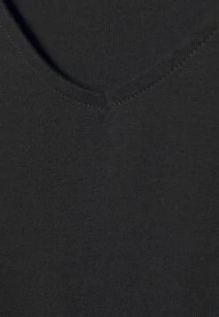 Anna Field Basic V Neck Drop Shoulder 2 Pack- Basic T-Shirt - Black 7 Anna Field Basic V Neck Drop Shoulder 2 Pack- Basic T-Shirt - Black -Fashion 66593c7fa0d34cb0abea96f5bd7000fc