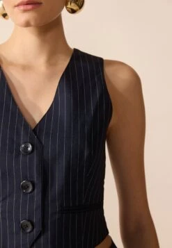 Anna Field Waistcoat - Dark Blue 9 Anna Field Waistcoat - Dark Blue -Fashion 6769a37f91a544eaa3052a380360e4bb