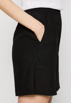 Anna Field Linen Mix - Shorts - Black 11 Anna Field Linen Mix - Shorts - Black -Fashion 677d59203b6245768daedc7d2b41d96d