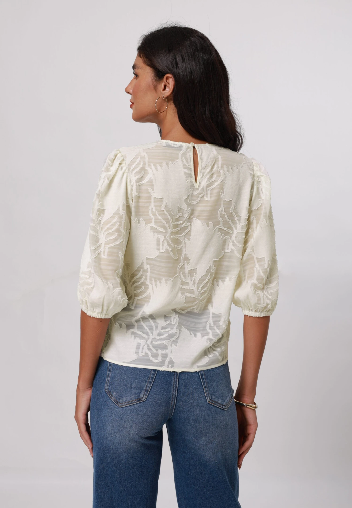 Anna Field Blouse - Cream 3 Anna Field Blouse - Cream - Image 3