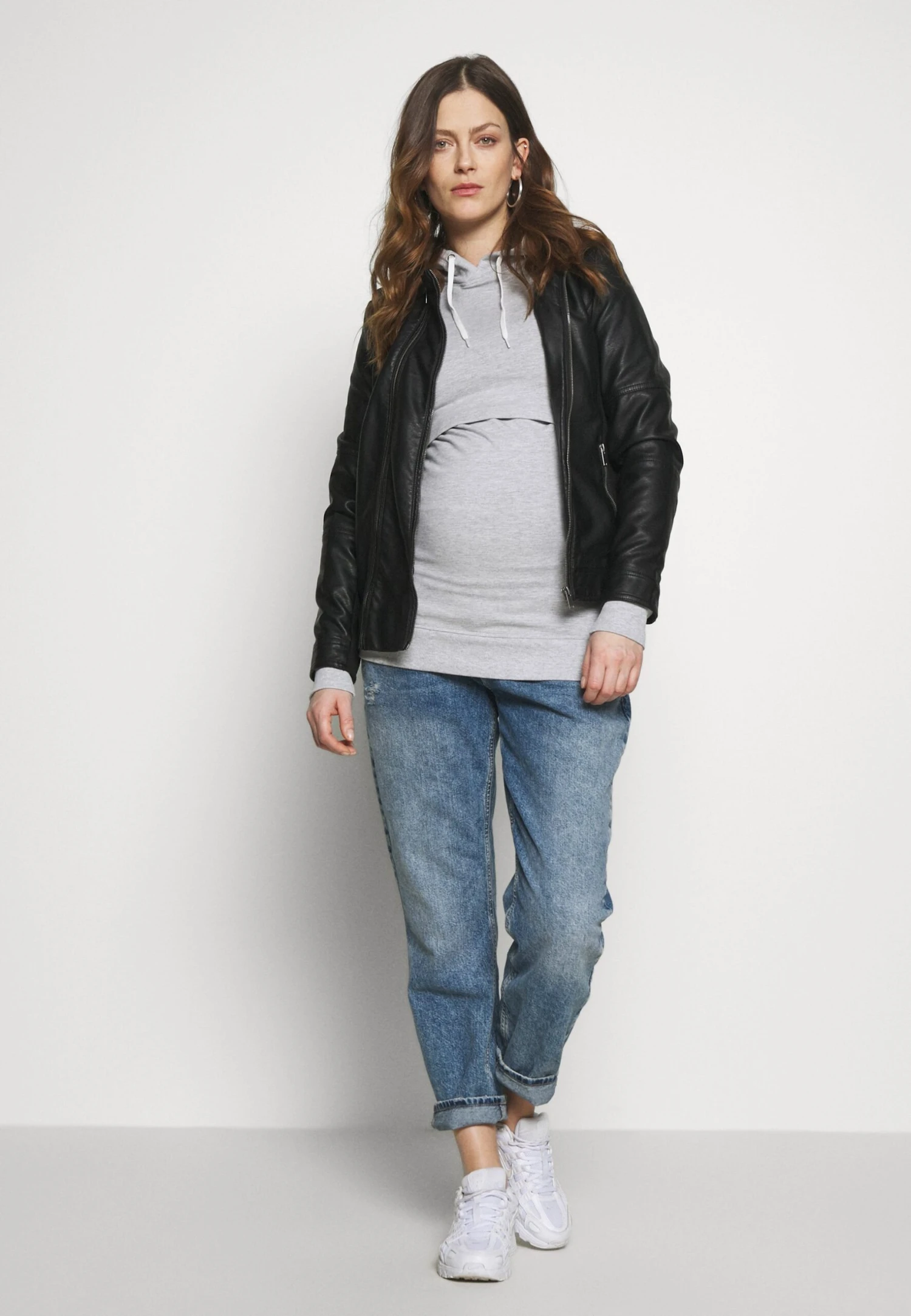 2 Pack Nursing Hoodie - Hoodie - Light Grey/Dark Blue 2 2 Pack Nursing Hoodie - Hoodie - Light Grey/Dark Blue - Image 2