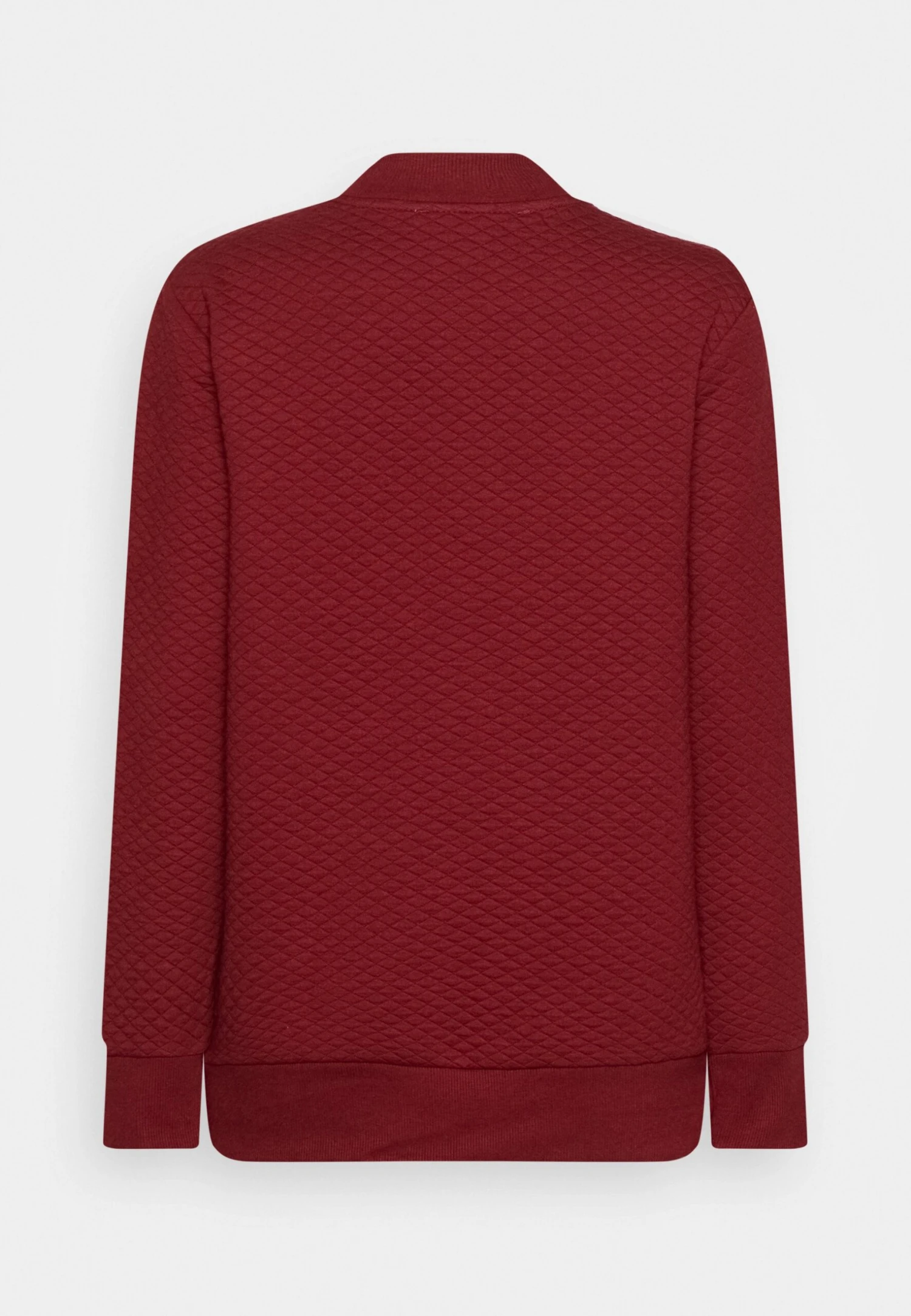 Anna Field Zip-Up Sweatshirt - Bordeaux 2 Anna Field Zip-Up Sweatshirt - Bordeaux - Image 2
