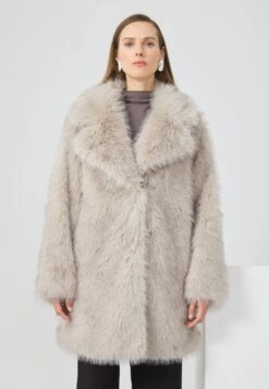 Anna Field Winter Coat - Light Grey
