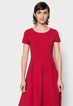 Anna Field Jersey Dress - Red 8 Anna Field Jersey Dress - Red -Fashion 6b284454410443feb19ddeb5163476d0
