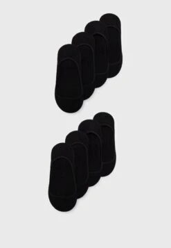 Anna Field 8 Pack- Trainer Socks - Black