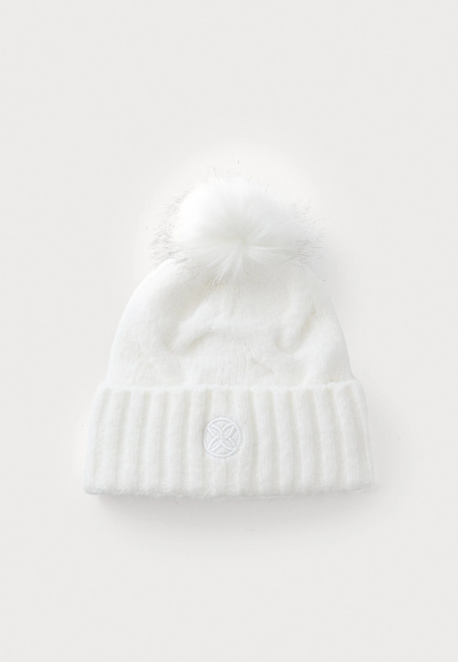 Anna Field Beanie - White 1 Anna Field Beanie - White