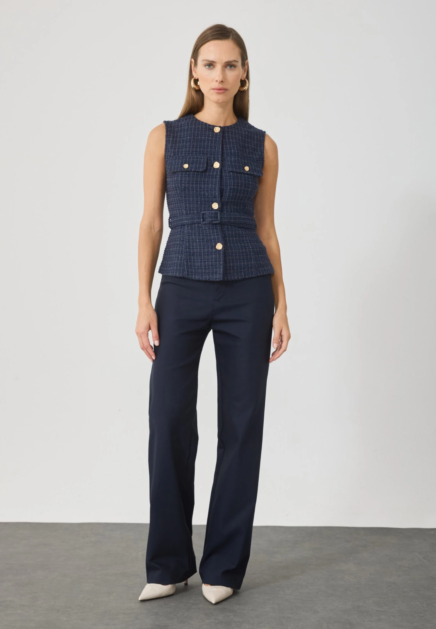 Anna Field Waistcoat - Navy Blazer Blue 2 Anna Field Waistcoat - Navy Blazer Blue - Image 2