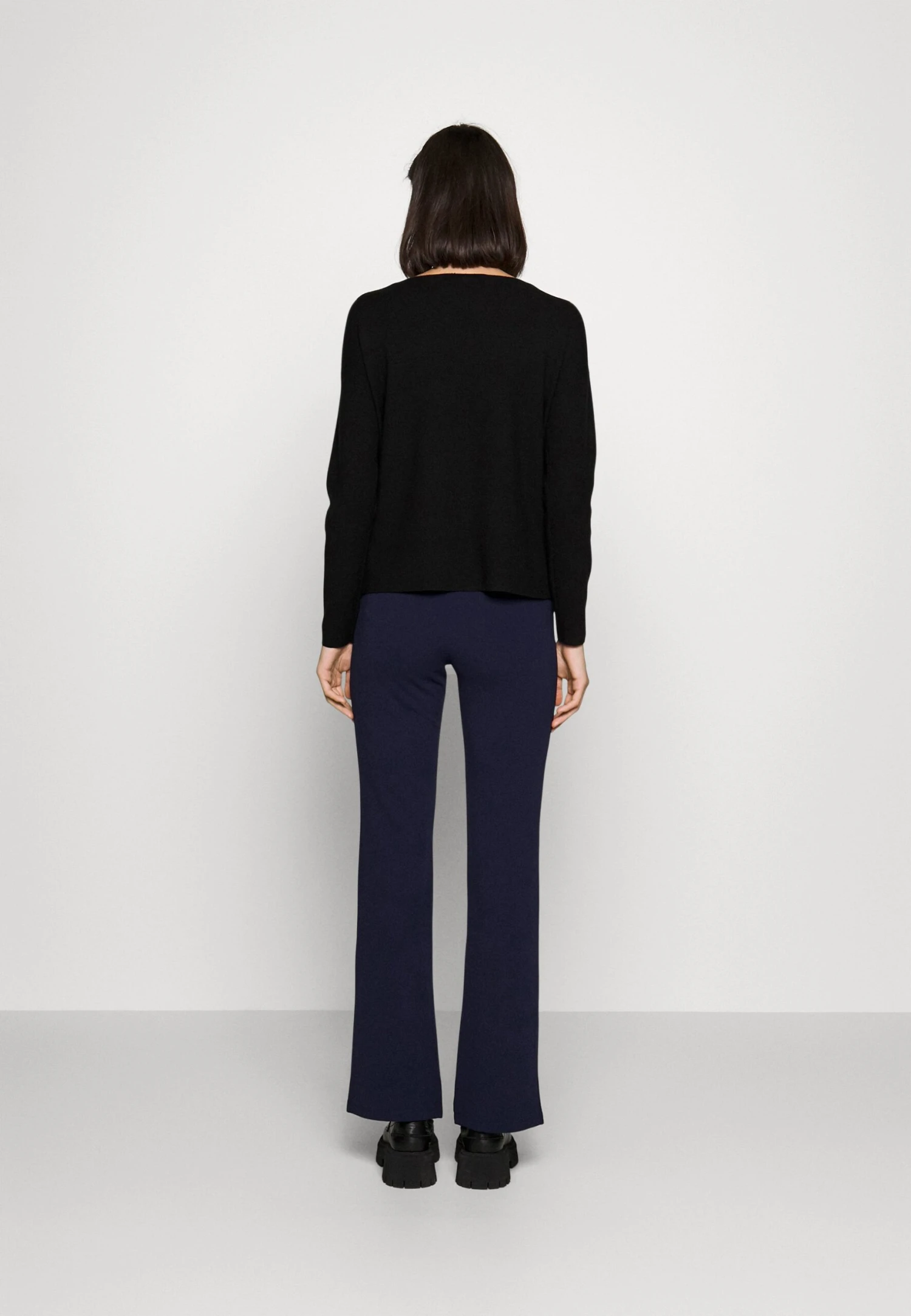 Trousers - Dark Blue 3 Trousers - Dark Blue - Image 3